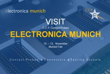 在慕尼黑的Electronica与我们会面！2020.11.10-13( 已取消 )